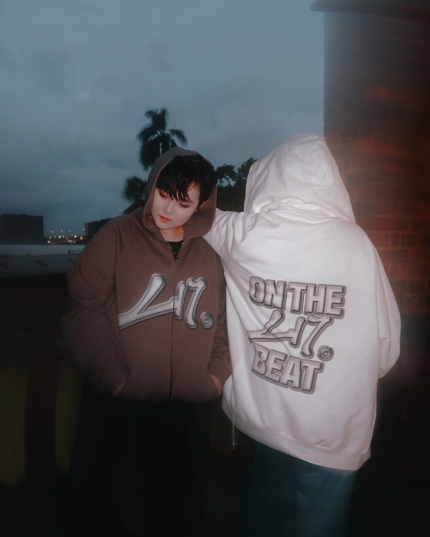 On the LI7 Beat Jelly Hoodie